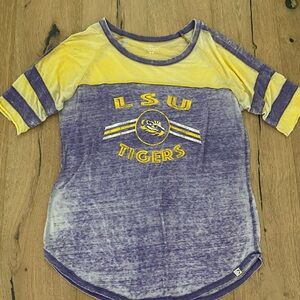 LSU Tigers Women’s Shirt - Purple and Yellow